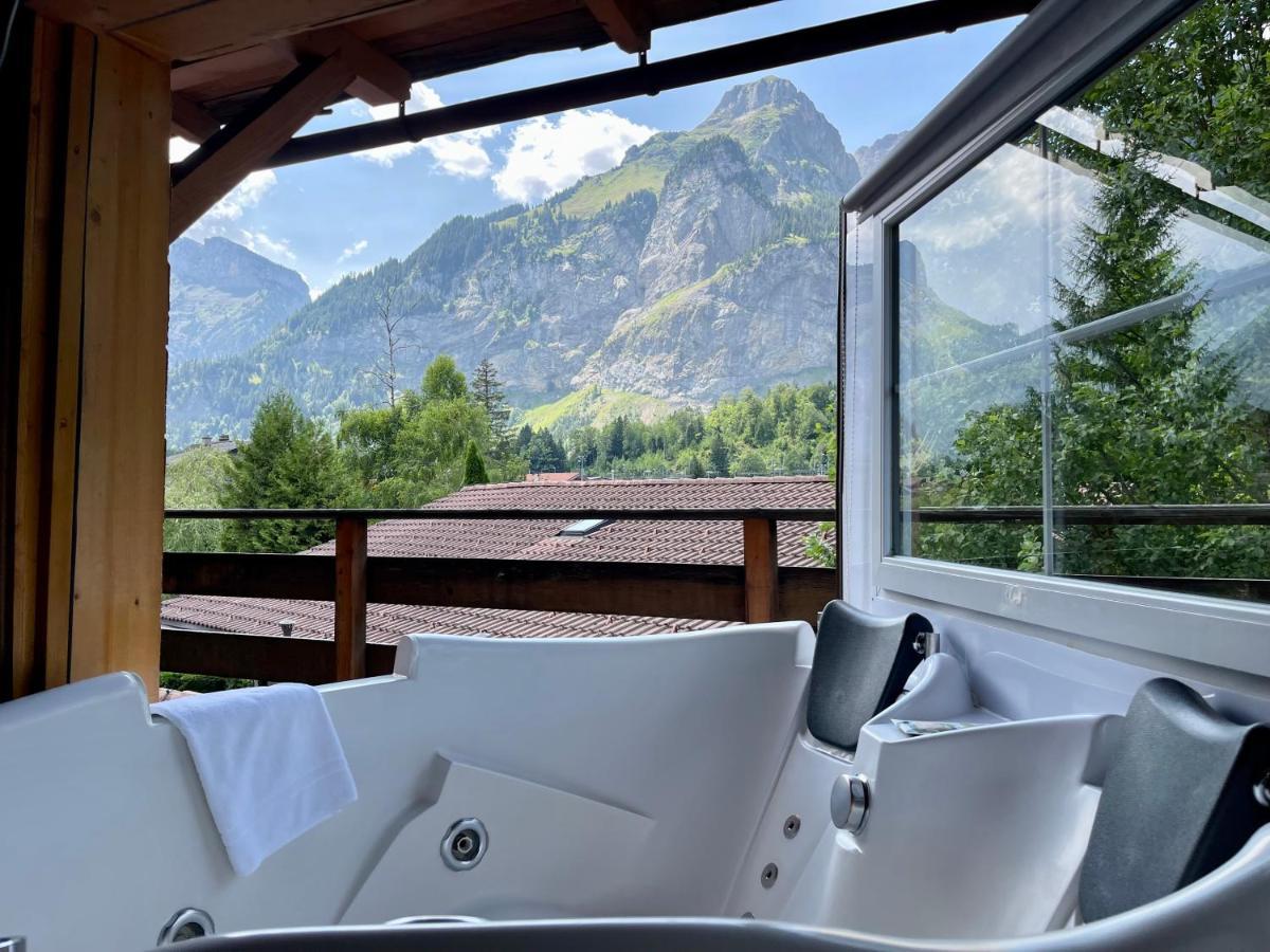 Chalet Hotel Adler Ag Kandersteg Extérieur photo