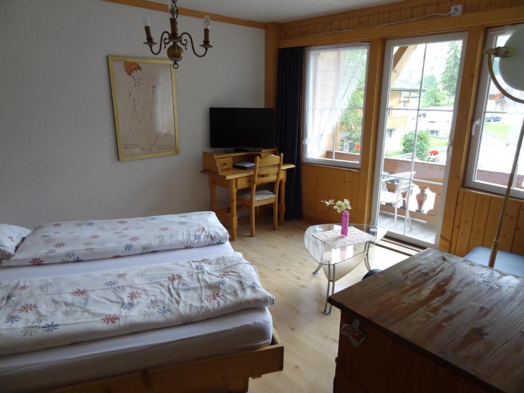 Chalet Hotel Adler Ag Kandersteg Chambre photo